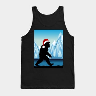 Bigfoot Santa Northpole Tank Top